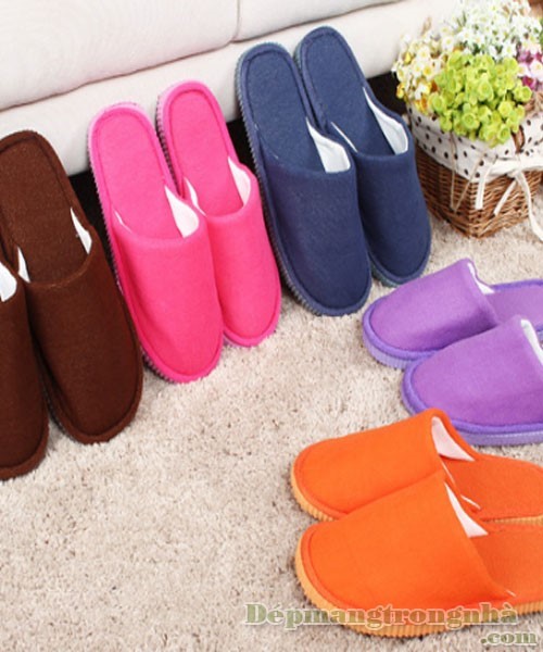 Dép bông đi trong nhà giá rẻ