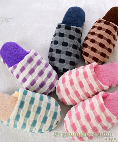 Dép bông đi trong nhà mùa đông DB08
