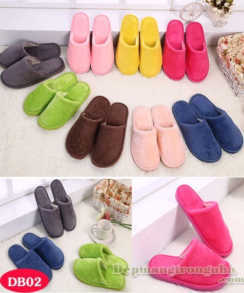 Dép bông đi trong nhà giá rẻ