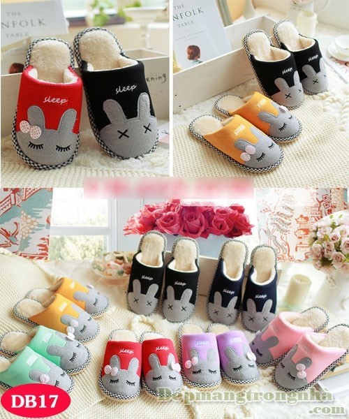 Dép bông hình thú cao cấp