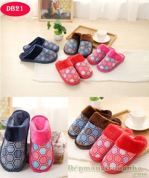 Dép bông mang trong nhà mùa đông DB21