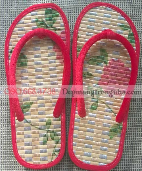 Dép chiếu tre DT08-D