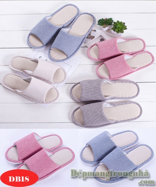 Dép đi trong nhà kẻ sọc DB18